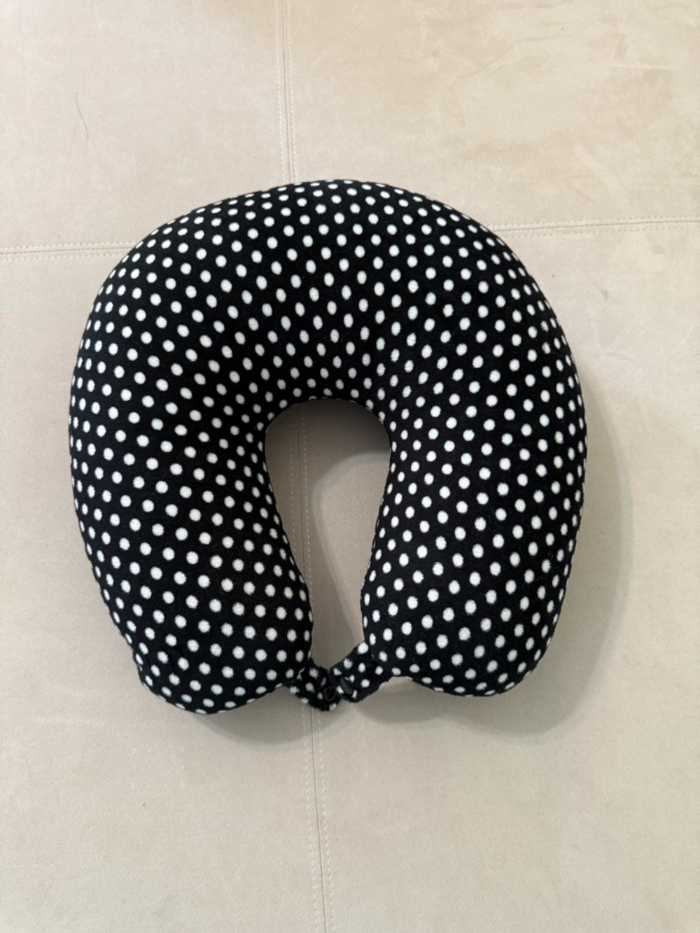 Black Travel Pillow